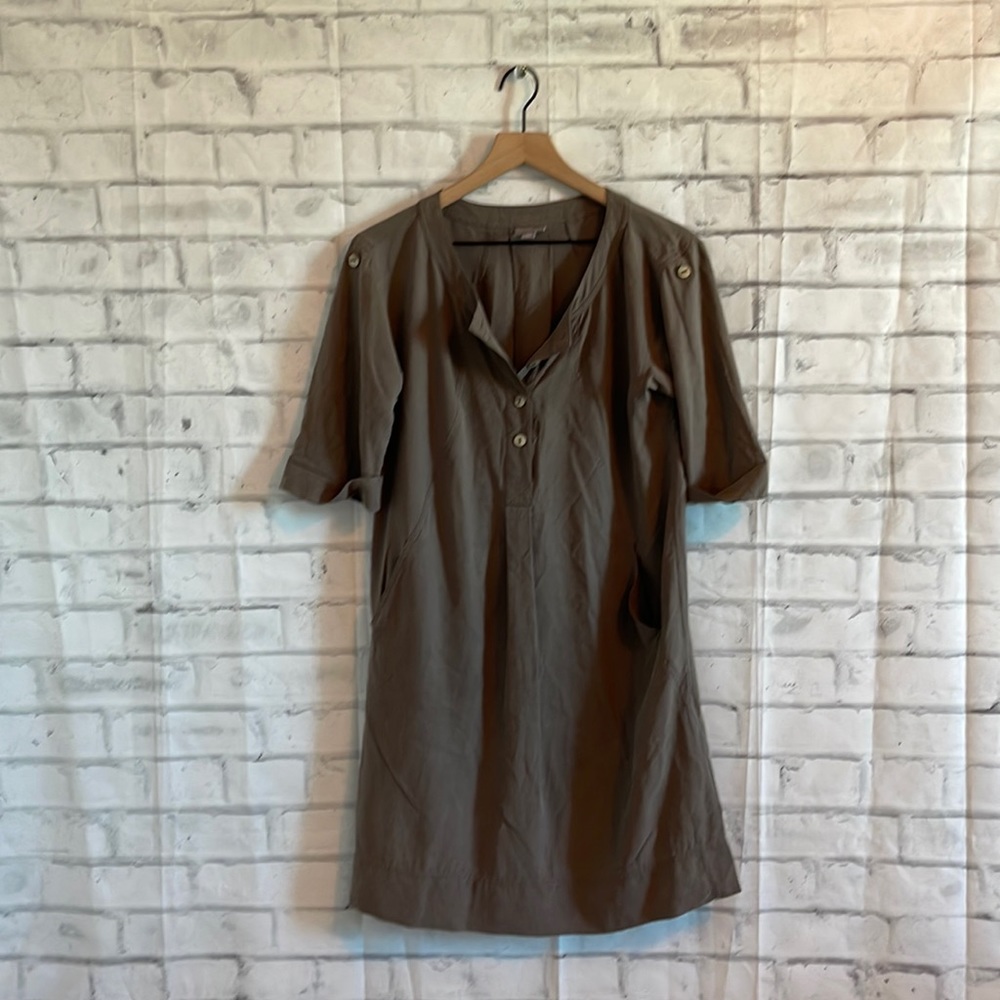 J. Jill Shirt dress tunic 100% silk